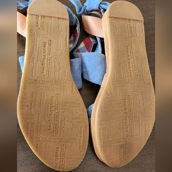 Hush Puppies Blue Women's Sandals - Picture 12 of 12
